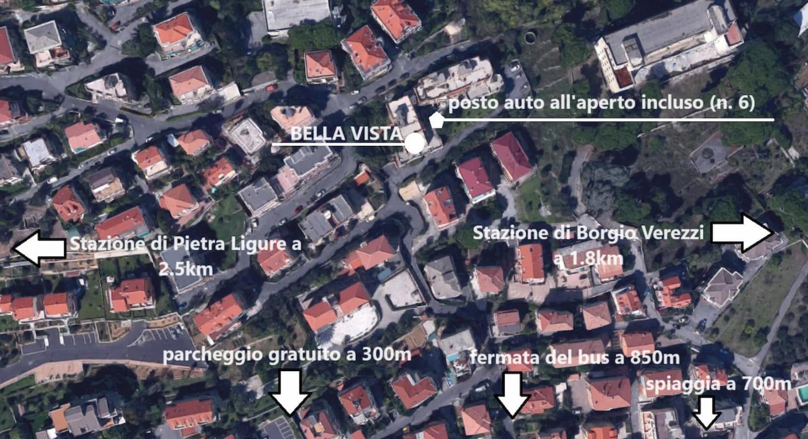 Апартаменты Bella Vista - By Ligooria Пьетра-Лигуре Экстерьер фото